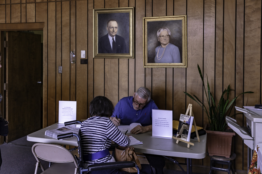 Oxford Ledger Book Signing image